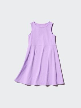 Uniqlo AIRism Kids Size 160 Lavender Dress